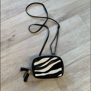 Brighton zebra wallet cross body